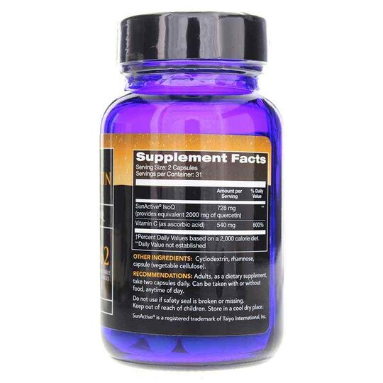 IsoQuercetin, 62 Veg Capsules, TNP