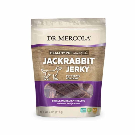 Jackrabbit Jerky for Dogs, 4 Oz, DRM