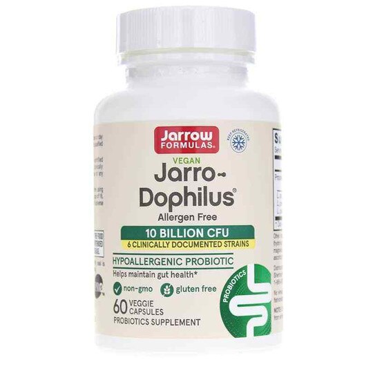 Jarro-Dophilus AF Allergen Free 10 Billion, 60 Capsules, JRF