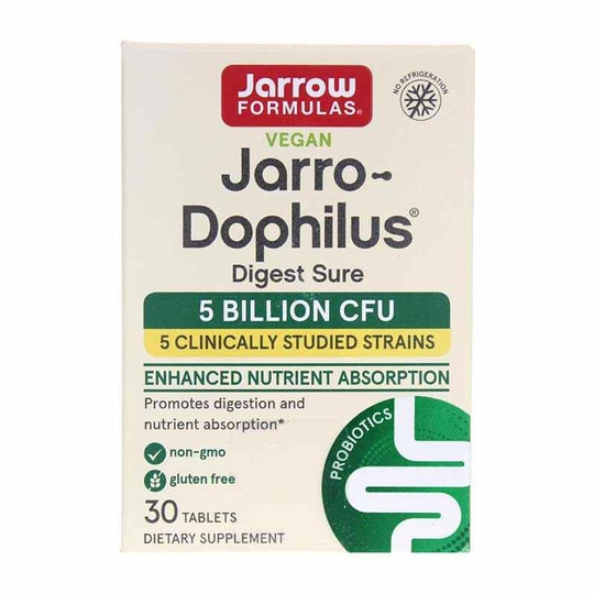 Jarro-Dophilus Digest Sure Probiotic, 30 Tablets, JRF
