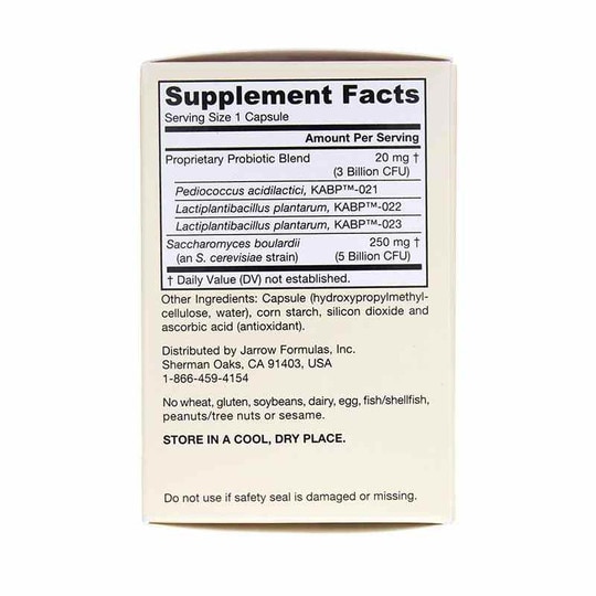 Jarro-Dophilus Gut Calm Probiotic, 30 Veg Capsules, JRF