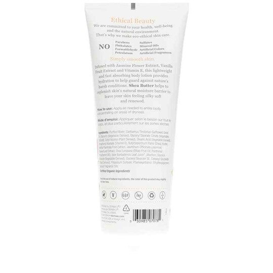 Jasmine & Vanilla Hydrating Shea Body Lotion, 8 Oz, DRE