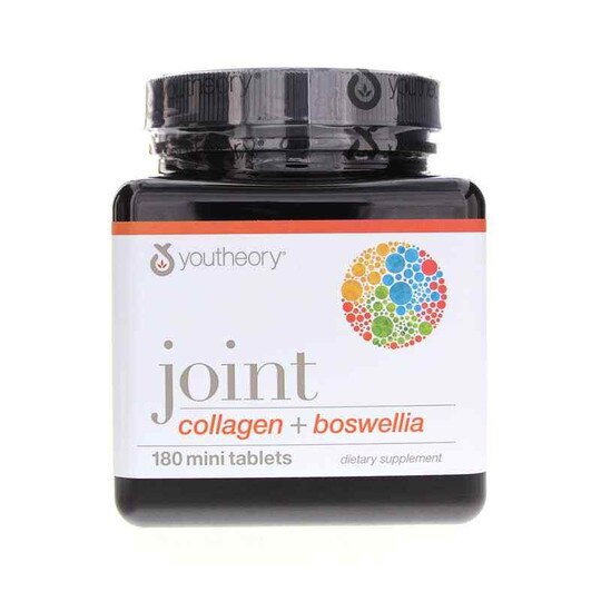 Joint Collagen + Boswellia, 180 Mini Tablets, YTY