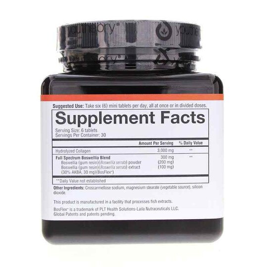 Joint Collagen + Boswellia, 180 Mini Tablets, YTY