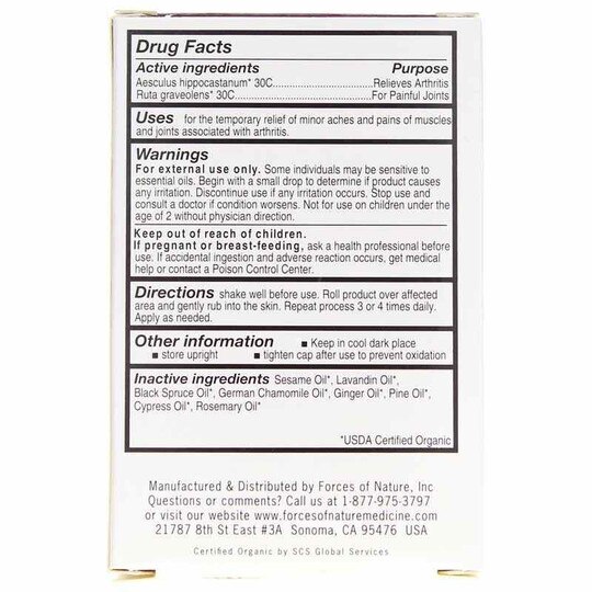 Joint Pain Relief Roll On, .14 Oz, FON