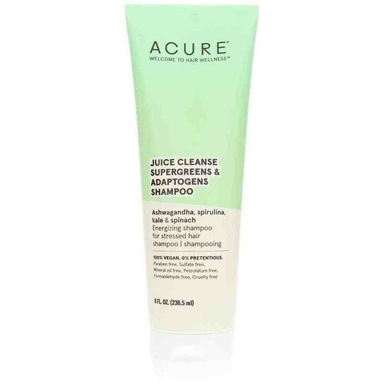 Juice Cleanse Supergreens & Adaptogens Shampoo, 8 Oz, AO