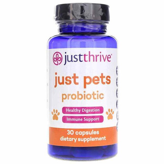 Just Pets Probiotic, 30 Capsules, JTH