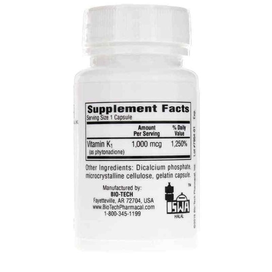 K1-1000, 100 Capsules, BTP