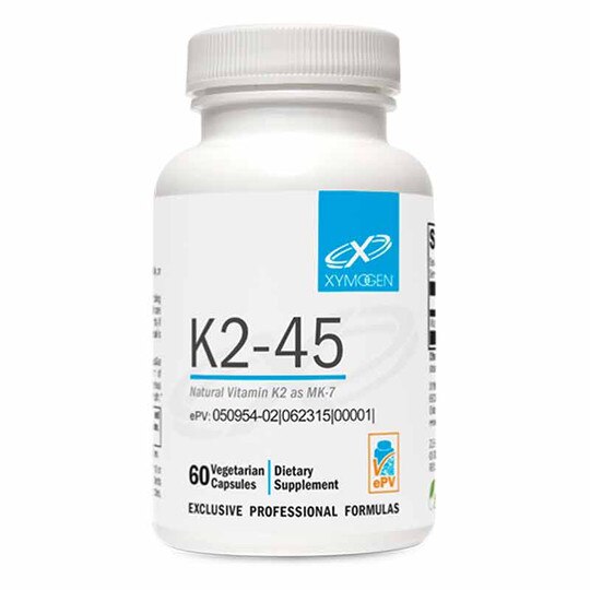 K2-45, 60 Veg Capsules, XYM
