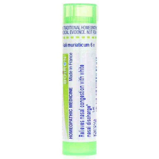Kali Muriaticum 6X, 80 Pellets, BOR