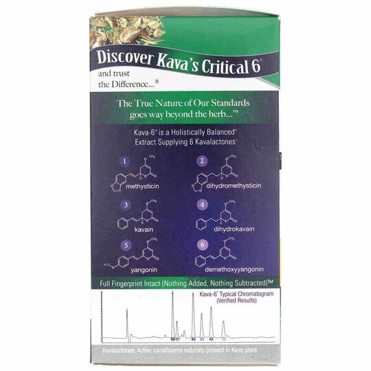 Kava-6, 90 Veg Capsules, NAN