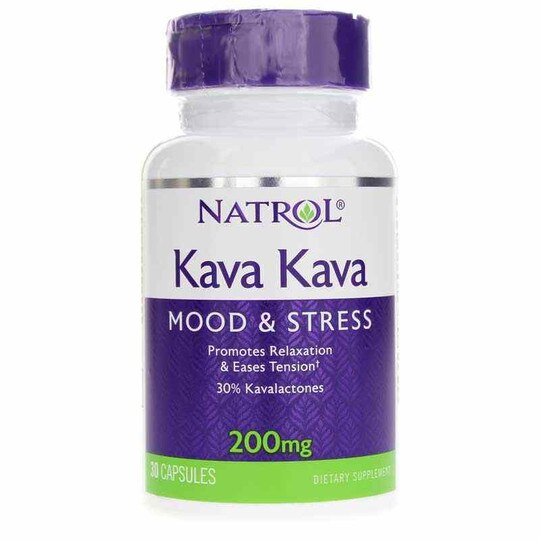 Kava Kava 200 Mg, 30 Capsules, NTR