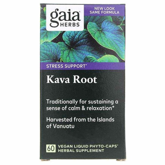 Kava Kava Root, 60 Liquid Phyto Caps, GH