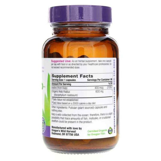 Kelp, 90 Vegan Capsules, OWH