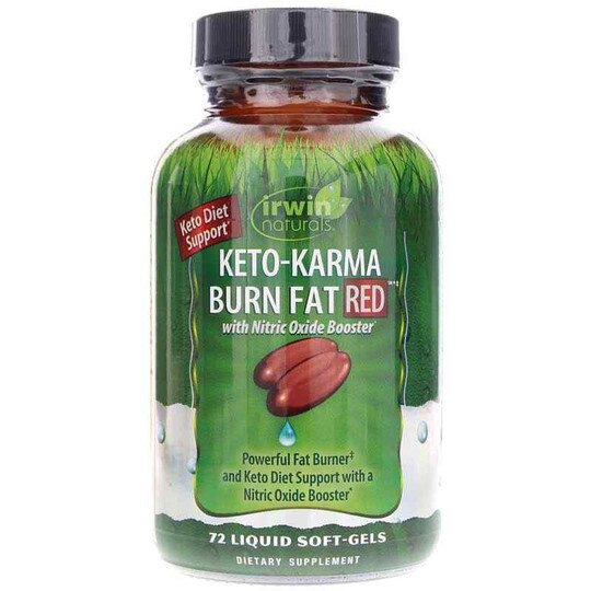 Keto-Karma Burn Fat RED, 72 Liquid Softgels, IRN
