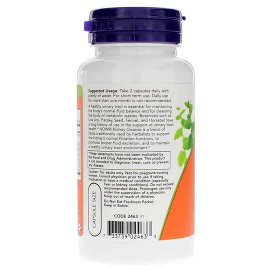 Kidney Cleanse, 90 Veg Capsules, NOW