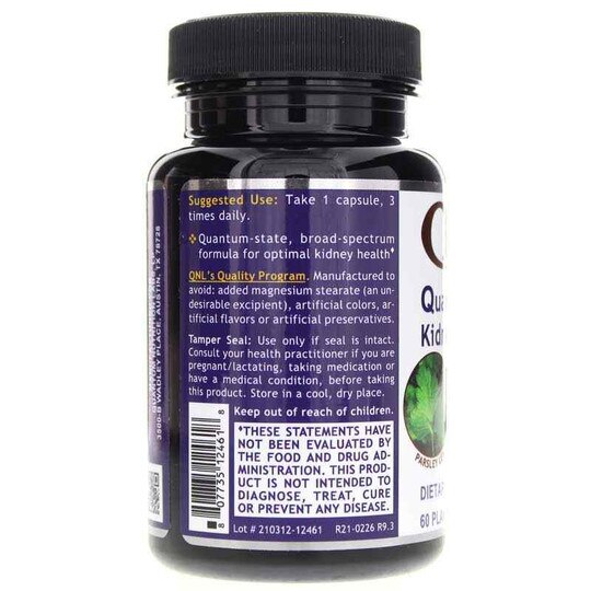 Kidney Support, 60 Veg Capsules, QNL