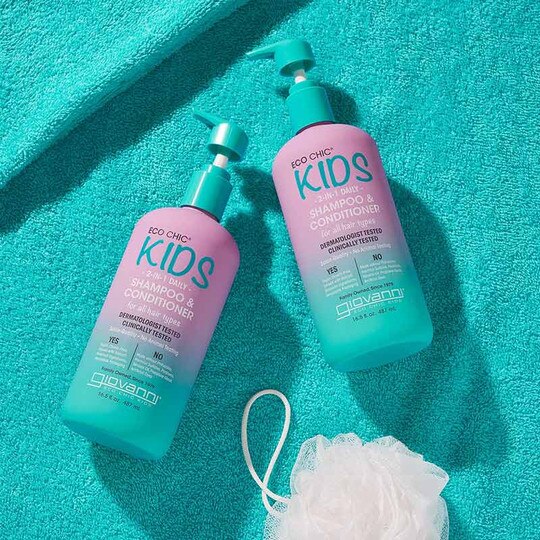 Kids 2 in 1 Shampoo & Conditioner, GIO