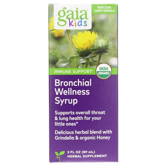 Kids Bronchial Wellness Syrup Organic, 3 Oz, GH