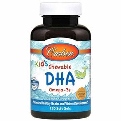 Kids Chewable DHA Omega-3s with Natural Orange Flavor