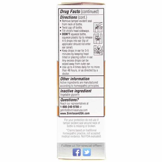 Kids Earache Relief, 0.33 Oz, SML