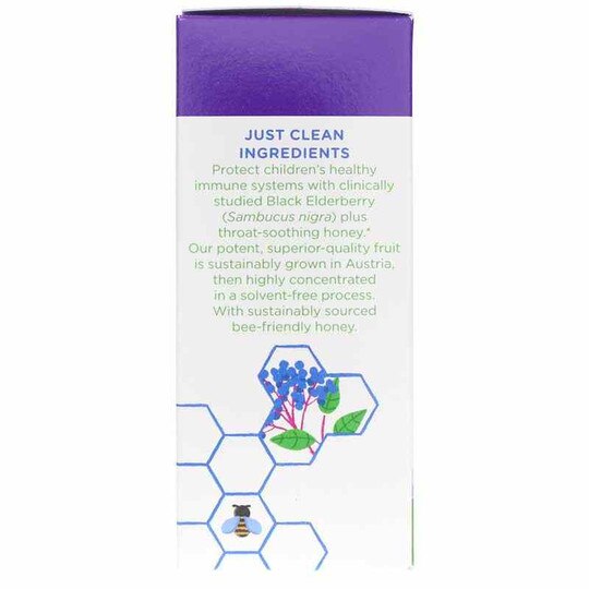 Kids Elderberry Syrup + Honey, 4 Oz, NCH