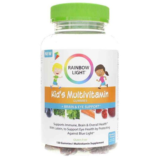 Kid's Multi Gummies + Brain & Eye Support, 120 Gummies, RBL