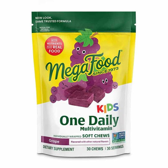 Kids Multivitamin Soft Chews Grape, 30 Soft, MGF
