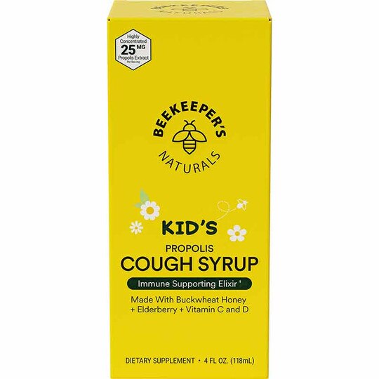 Kids Propolis Cough Syrup, 4 Oz, BKN