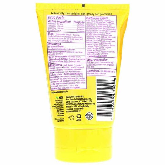 Kids Sunscreen Tropical Fruit SPF 45, 4 Oz, AB