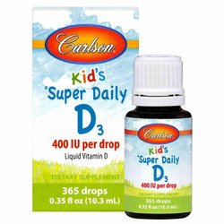 Kids Super Daily D3 400 IU Vitamin D Liquid 1