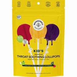 Kids Throat Soothing Lollipops Variety Pack