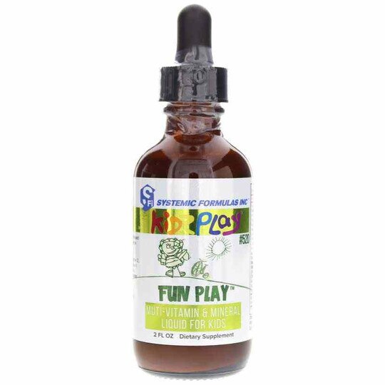 Kidz Play Fun Play Multi-Vitamin Mineral Liquid, 2 Oz, SSF