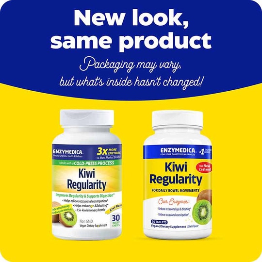 Kiwi Regularity, 30 Relief Chews, ENZ