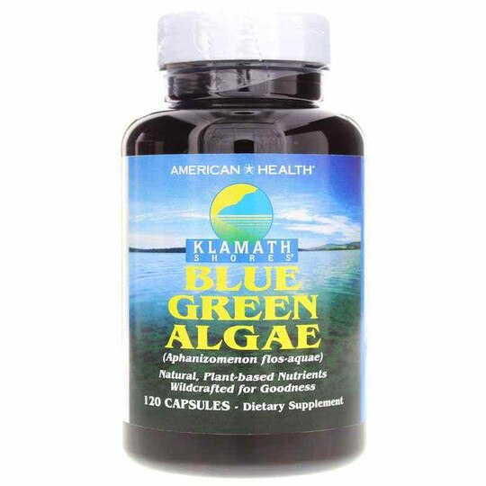 Klamath Shores Blue Green Algae 500 Mg, 120 Capsules, AH