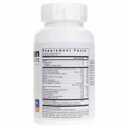 Klean Gummy Multivitamin, 100 Gummies, KLA