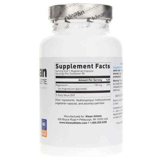 Klean Magnesium, 90 Veg Capsules, KLA