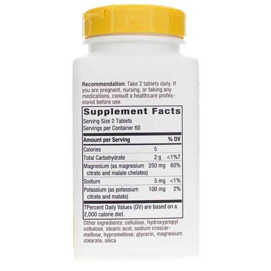 Krebs Magnesium Potassium Complex, 120 Vegan Tablets, NWA