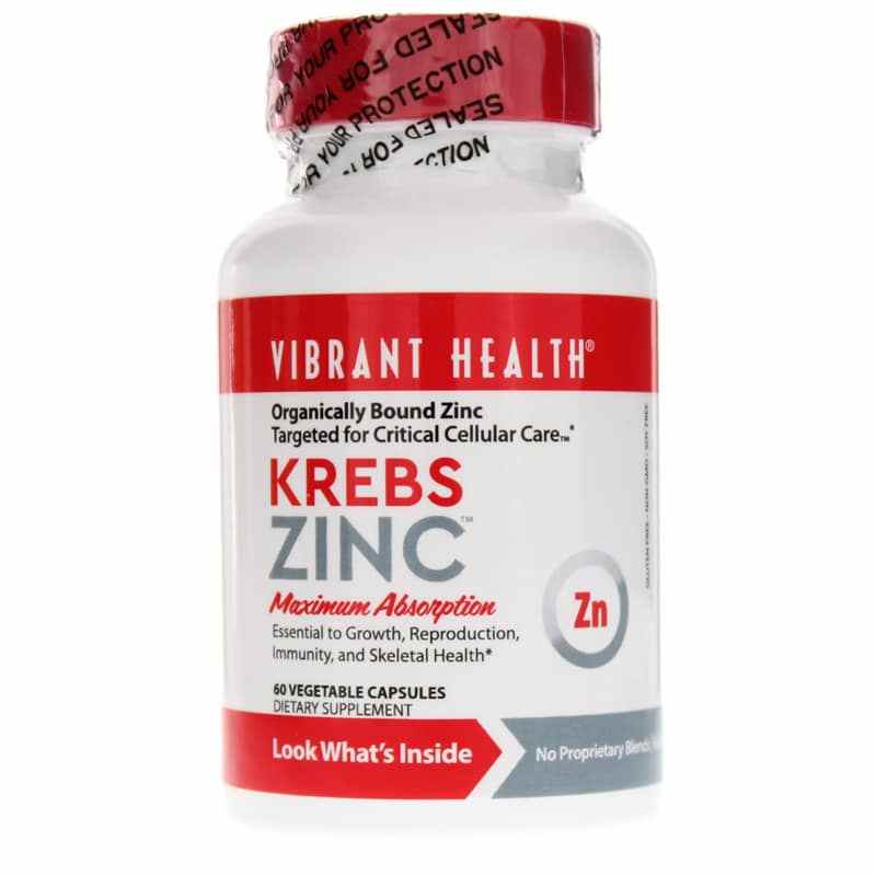 Krebs Zinc, Vibrant Health