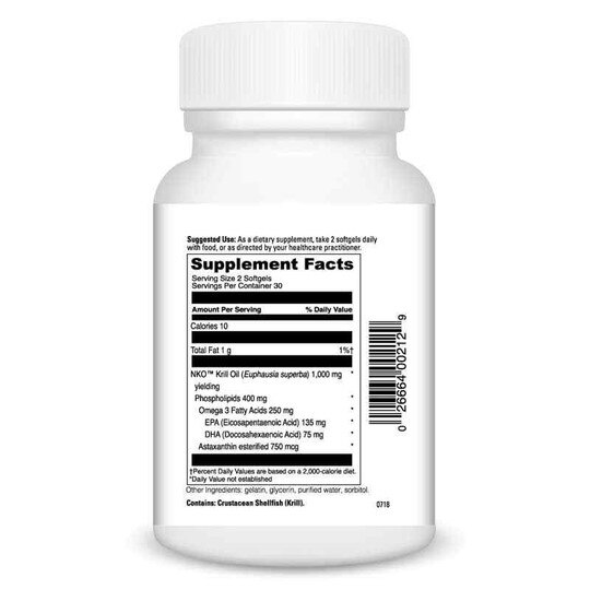 Krill Oil, 60 Softgels, DL