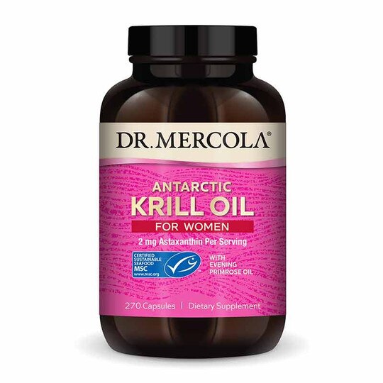 Krill Oil for Women with Evening Primrose, DRM