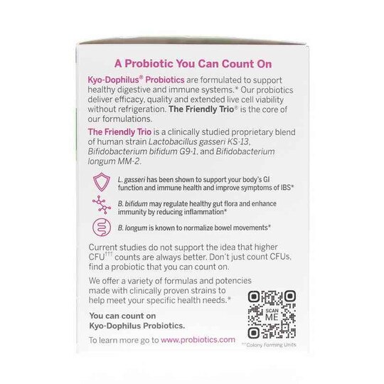 Kyo-Dophilus Pro+ Synbiotic, 50 Chewable Tablets, KYO