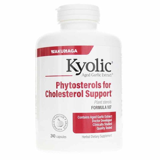 Kyolic Formula 107 Phytosterols Cholesterol, 240 Capsul, KYO