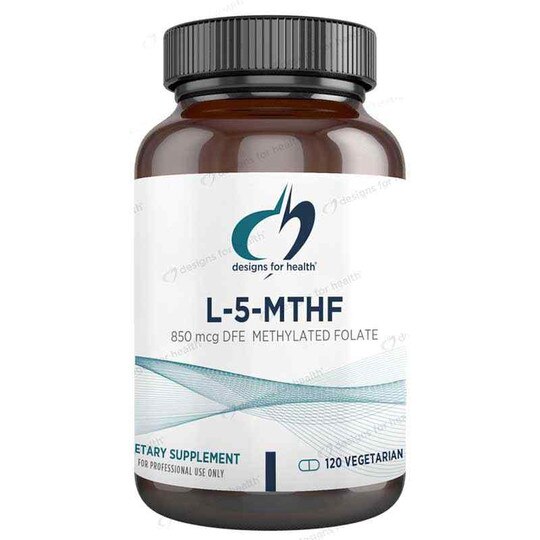 L-5-MTHF 850 Mcg DFE, 120 Veg Capsules, DFH