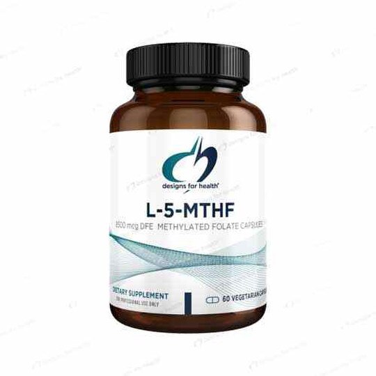 L-5-MTHF 8500 Mcg DFE, 60 Veg Capsules, DFH