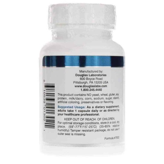 L-Arginine 500 Mg, 60 Capsules, DGL