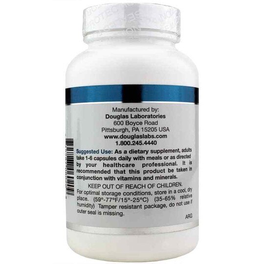 L-Arginine 700 Mg, 100 Capsules, DGL