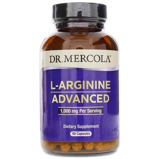 L-Arginine Advanced 1000 Mg, 90 Capsules, DRM