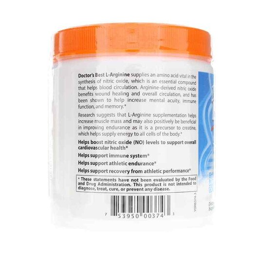 L-Arginine Powder, 10.6 Oz, DRB