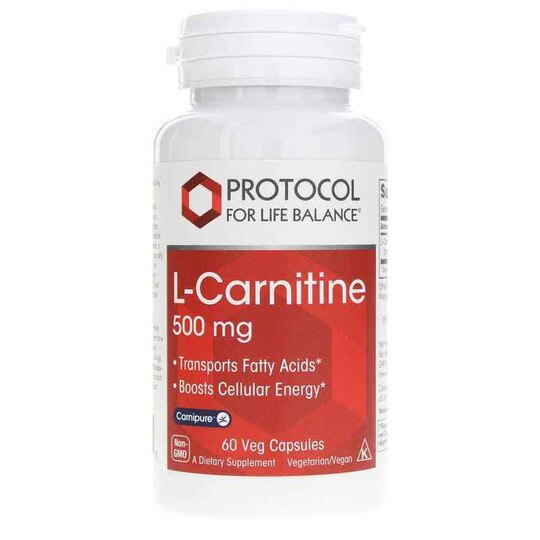 L-Carnitine 500 Mg, 60 Veg Capsules, PFLB